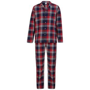SF Mens Tartan Pajama Set / Red/Navy